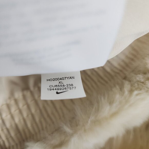 Nike Essentials Women's XL Big Swoosh Faux Fur Logo Full Zip Jacket - Picture 11 of 16